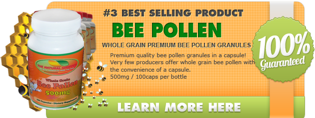 Bee Pollen granules - Learn more at The Natural Shopper's website