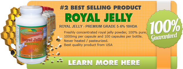 Royal Jelly benefits to health - Learn more at The Natural Shopper's website